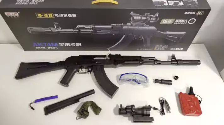 Автомат с орбизами AK74M